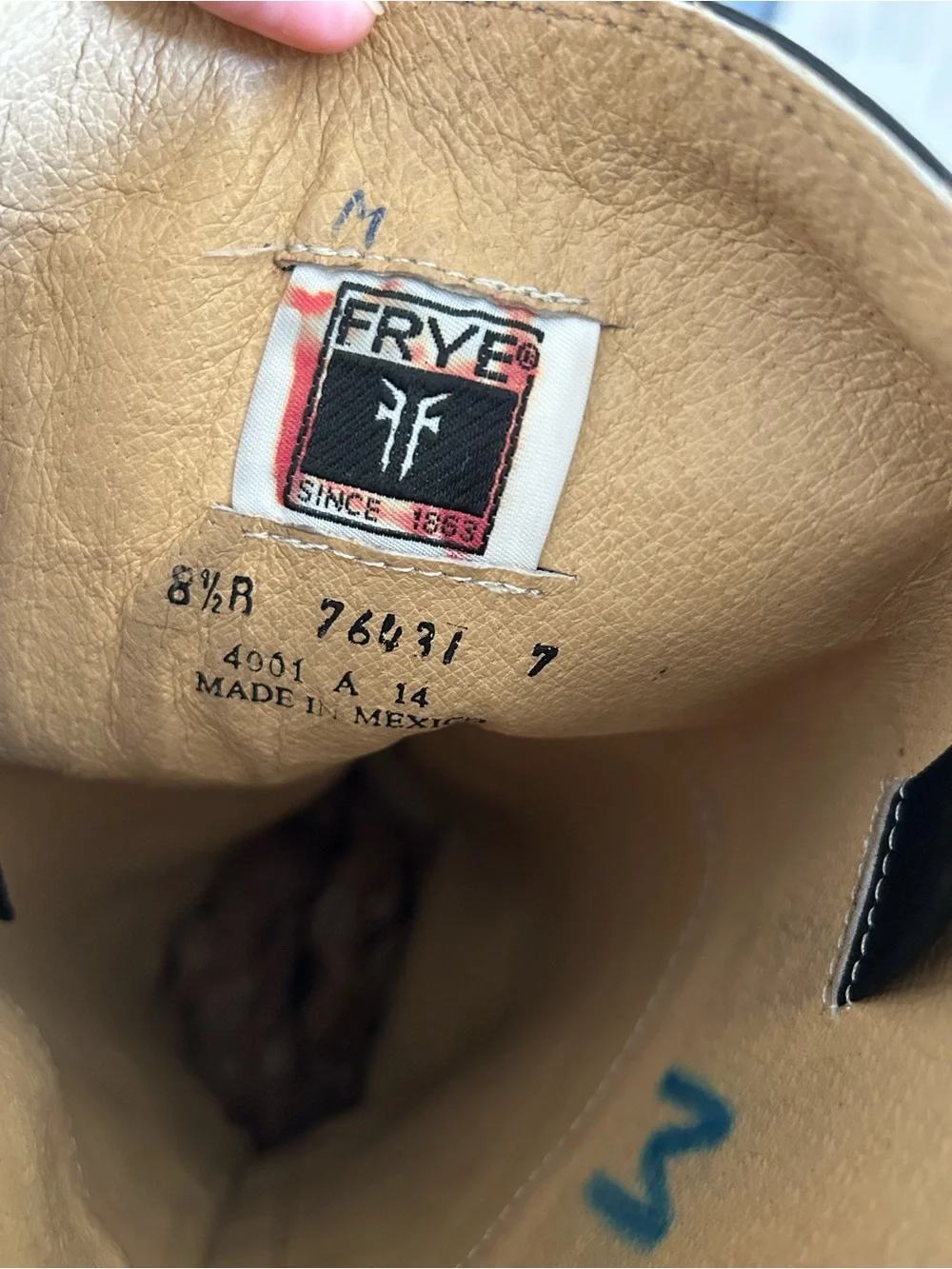 Frye Melissa Button Back Zip Leather Knee High Riding Boots